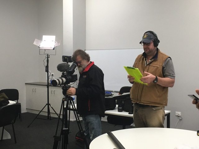 Behind the scenes of our latest TV ad!