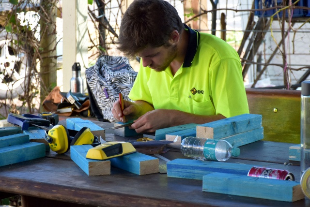 Trainees hard at work!